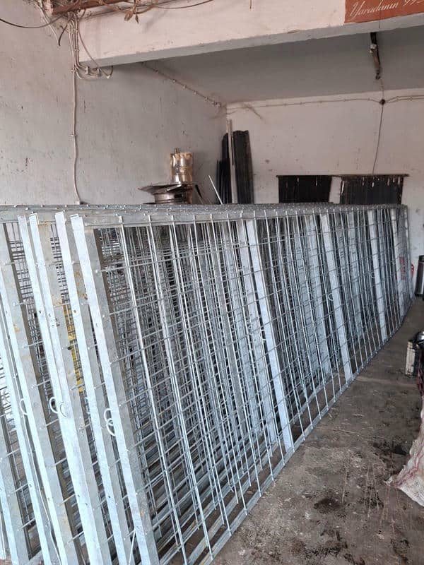 Galvanizli metal profil hurdası