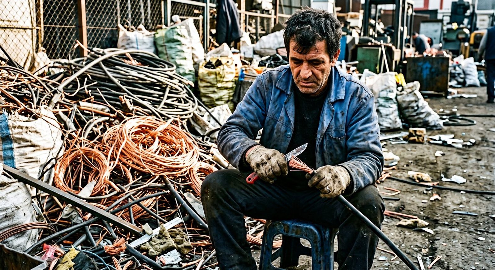 Atacan Metal Hurdacı çalışma sahası