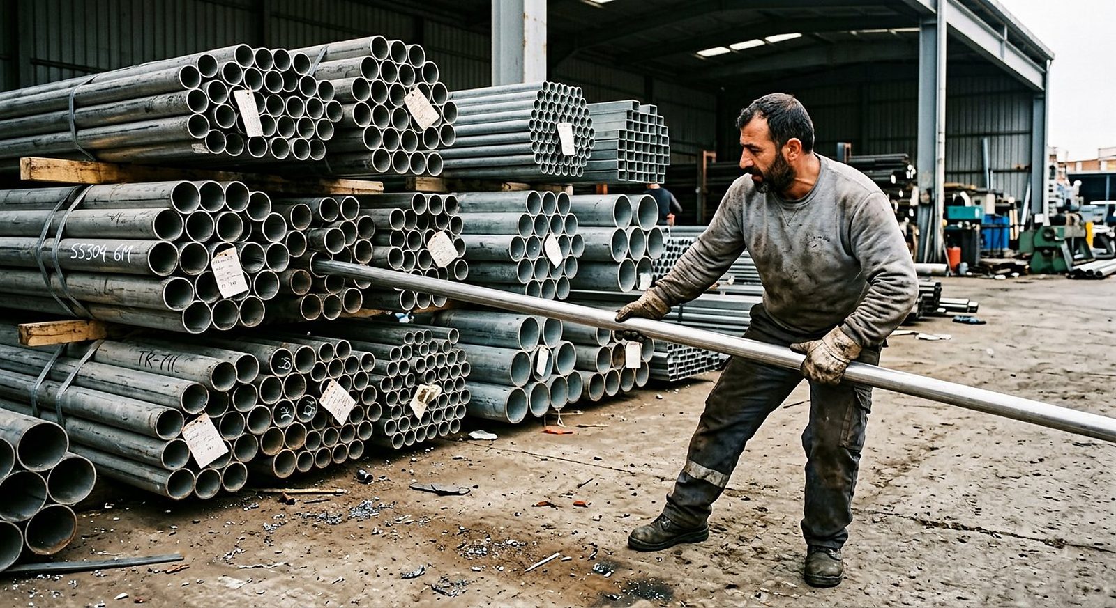 İnşaat Hurdası Alımı yükleme ve tartım